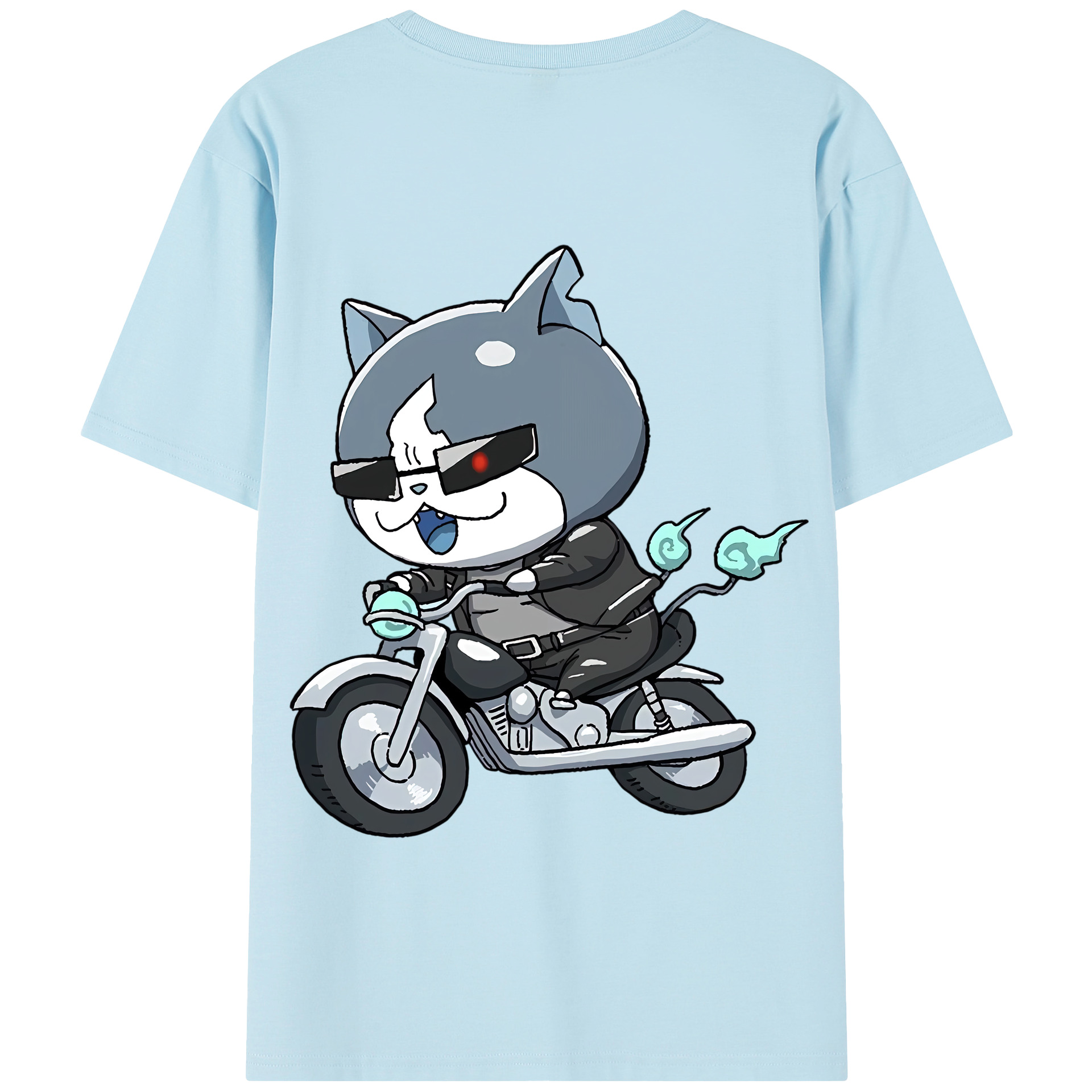 （画像用） 妖怪ウォッチ Yo-kai Watch 綿100％半袖Tシャツ（背面プリント）